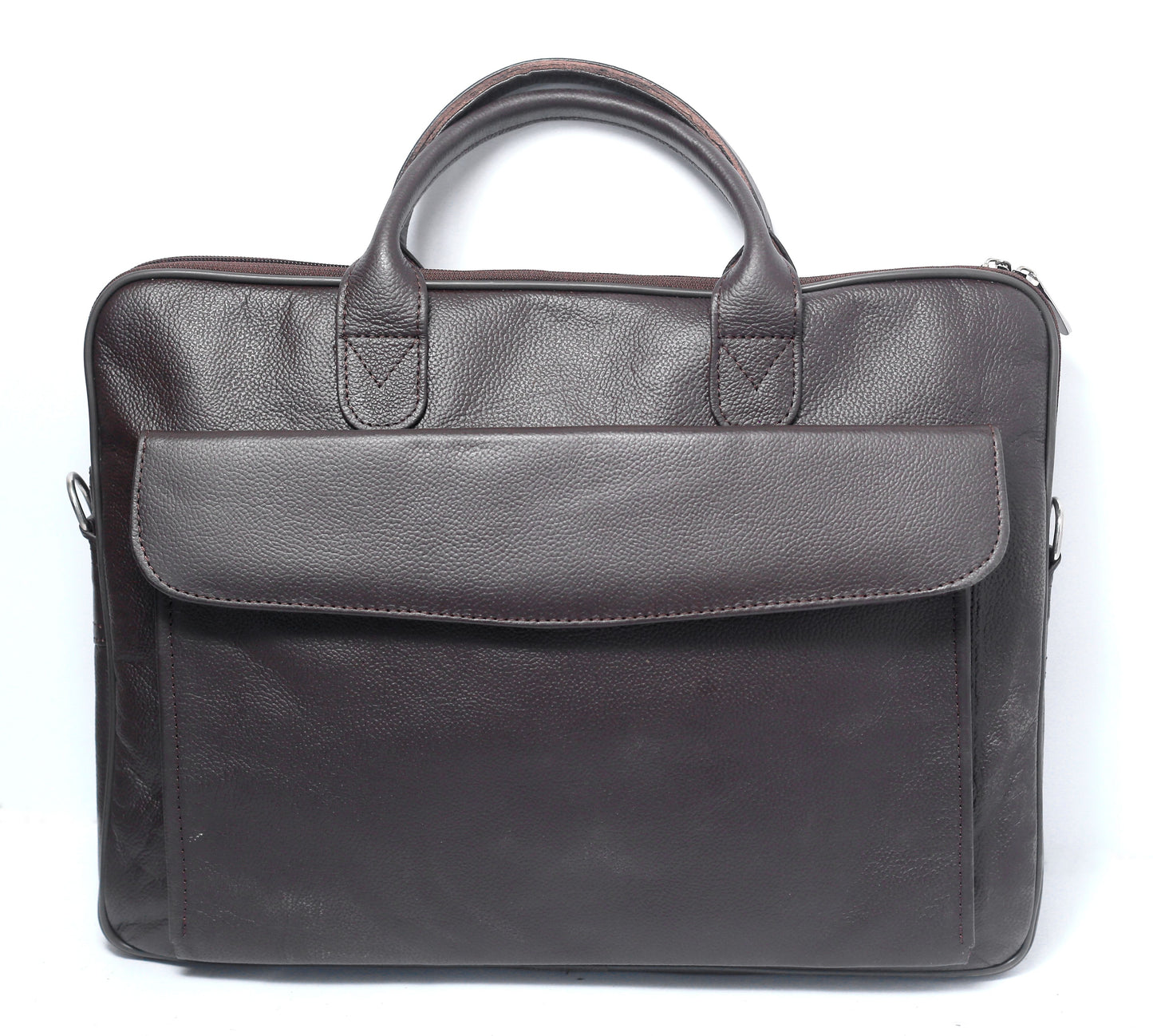 SWABI BAG Genuine Leather Laptop Ultra Slim Bag - Tan-16" Laptop