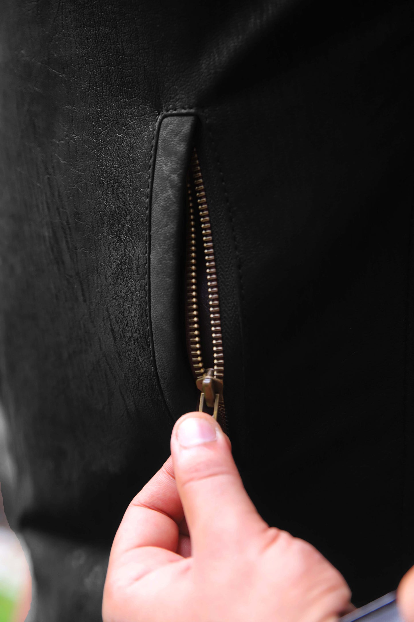 BUREWALA JACKET Men's Leather Vest, Formal Leather Vest, Biker Leather Vest, Casual Leather Vest For Men- Black