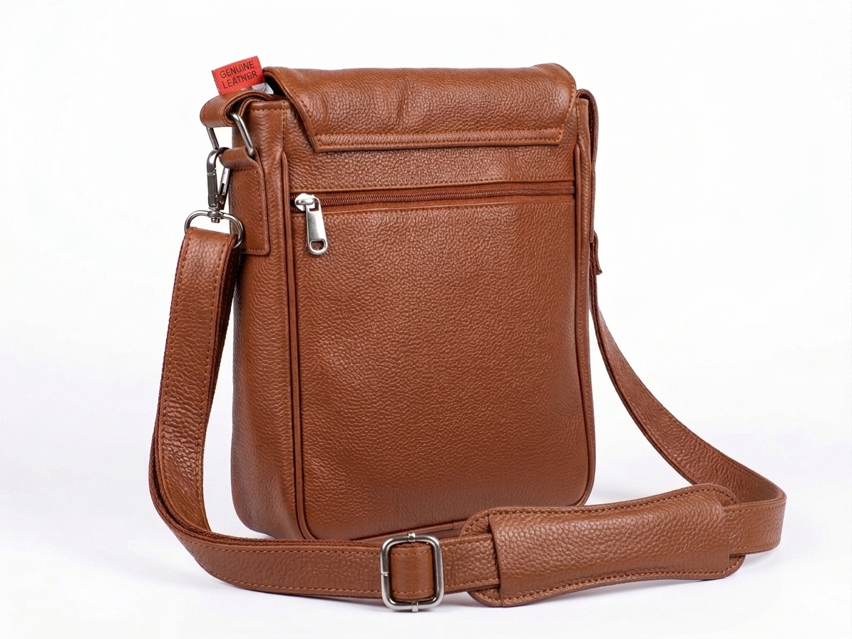 JHANG BAG Crossbody Leather Bag Best Travel Partner Unisex