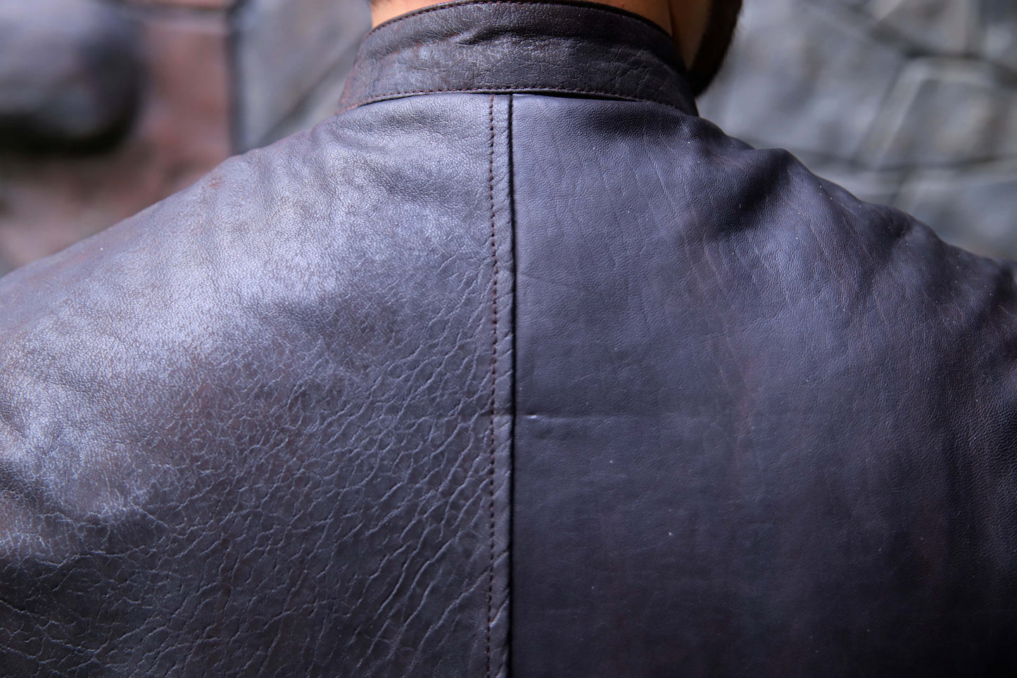BUREWALA JACKET Men's Leather Vest, Formal Leather Vest, Biker Leather Vest, Casual Leather Vest For Men