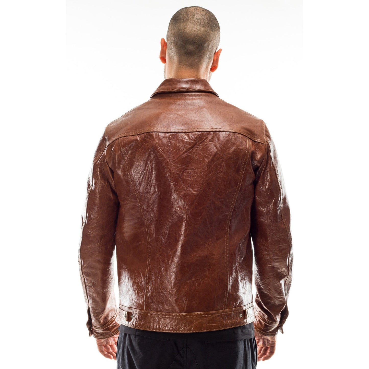 KALAR KOT JACKET Genuine Leather Motorcycle Style Jacket For Men
