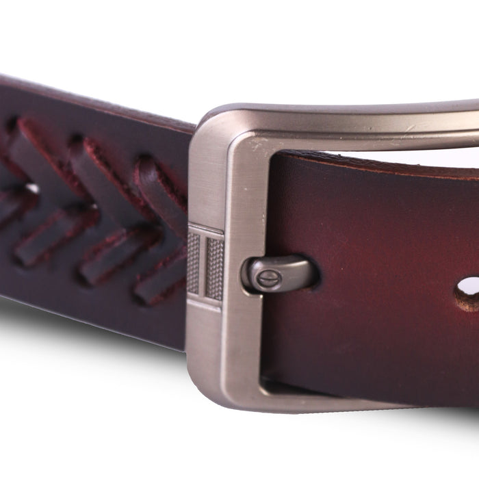PAKISTAN BELT PRO Elegant Genuine Leather Braided Bel