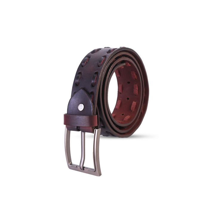 PAKISTAN BELT PRO Elegant Genuine Leather Braided Bel