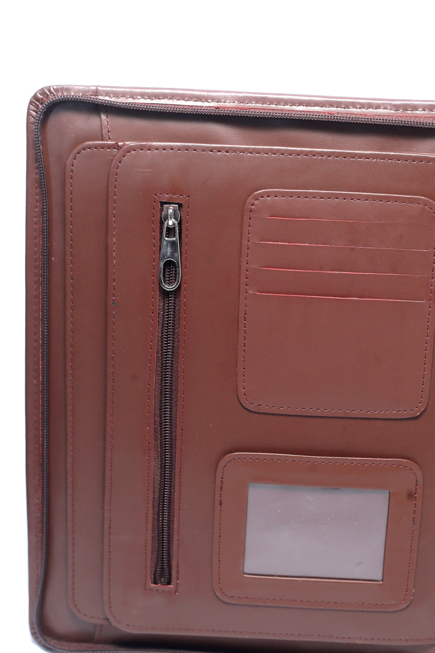 PARACHINR BAG Pure Leather Portfolio And Padfolio For Gentleman- Brown