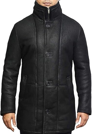 RAIWIND JACKET Genuine Leather Long Coat With Fur Inner Long Coat For Men