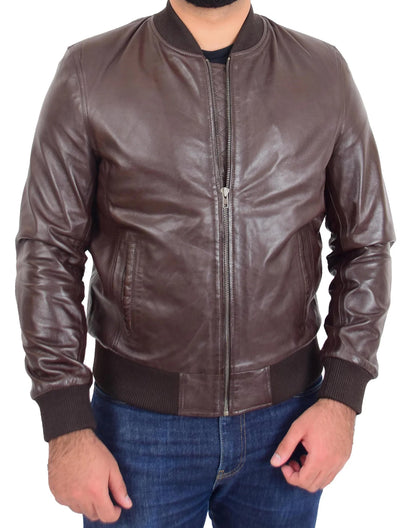 RAWALAKOT JACKET Genuine Leather Bomber Jacket For Men