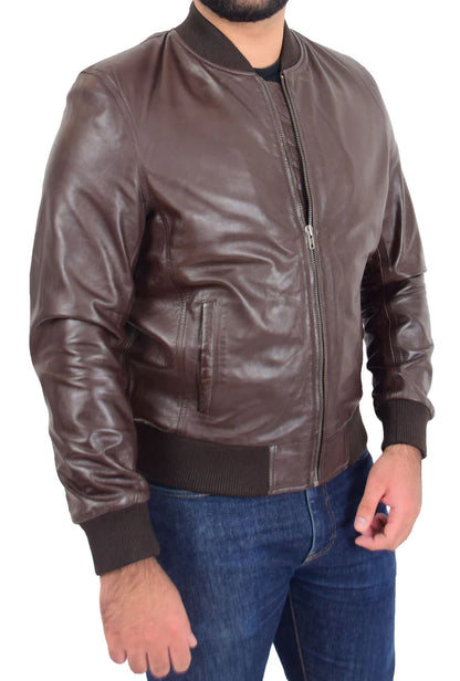 RAWALAKOT JACKET Genuine Leather Bomber Jacket For Men