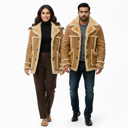 LAHORE COAT- Marlboro Fur  Long Coat UNISEX