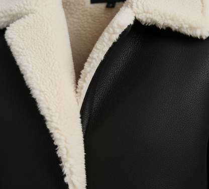 RAHIM YAR KHAN COAT- Genuine Leather Fur Long Coat UNISEX