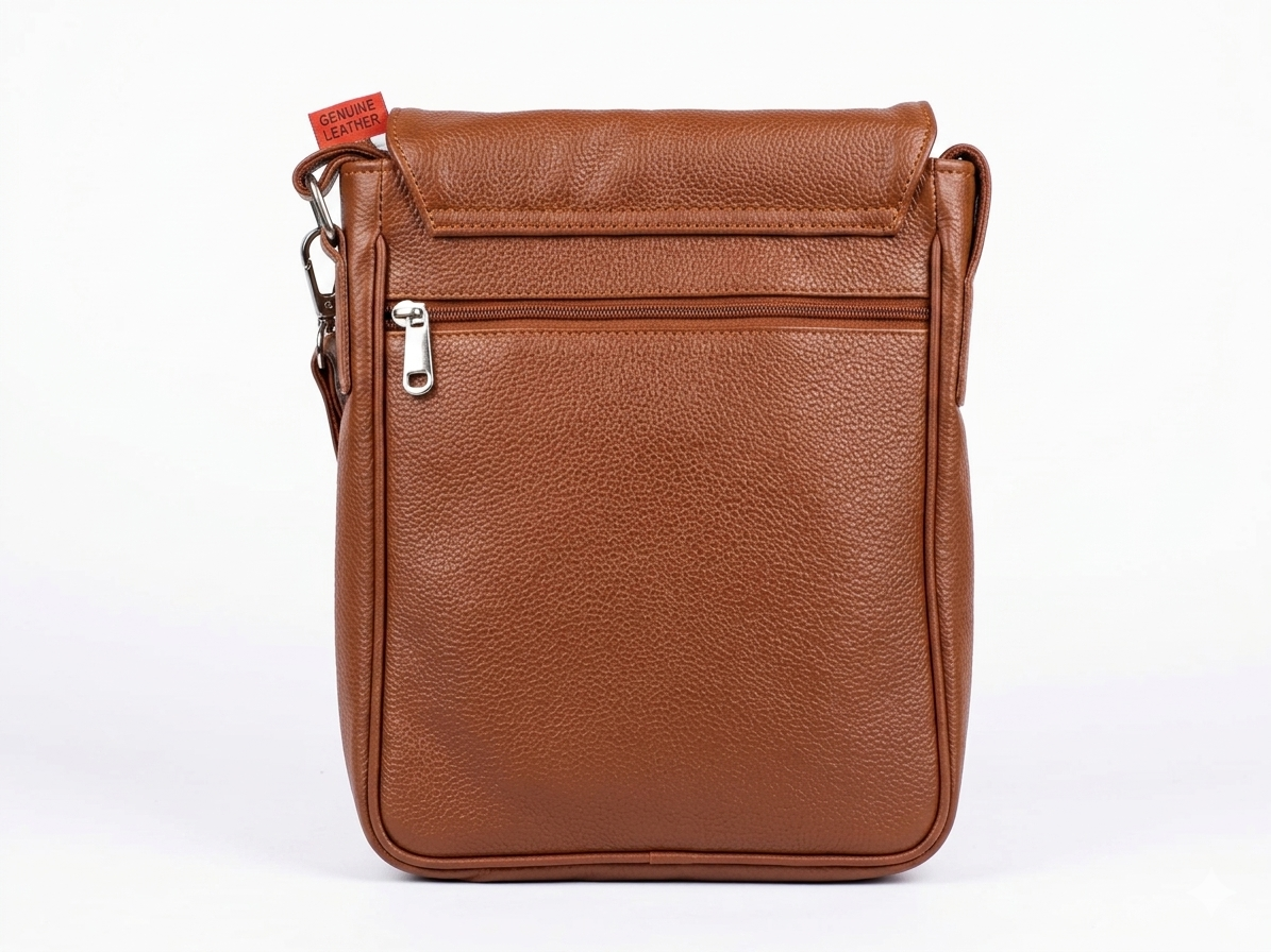 JHANG BAG Crossbody Leather Bag Best Travel Partner Unisex