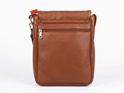 JHANG BAG Crossbody Leather Bag Best Travel Partner Unisex