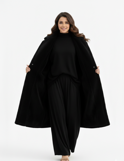 GUJRAT COAT- Fur Long Coat UNISEX