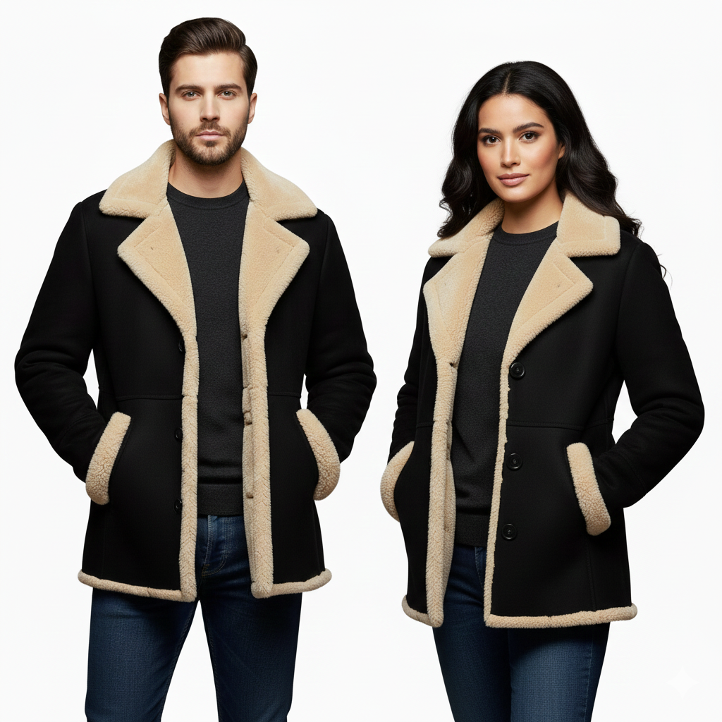 CHAKWAL COAT- Fur Suede Leather Long Coat 5.0 UNISEX