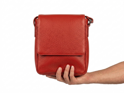 JHANG BAG Crossbody Leather Bag Best Travel Partner Unisex
