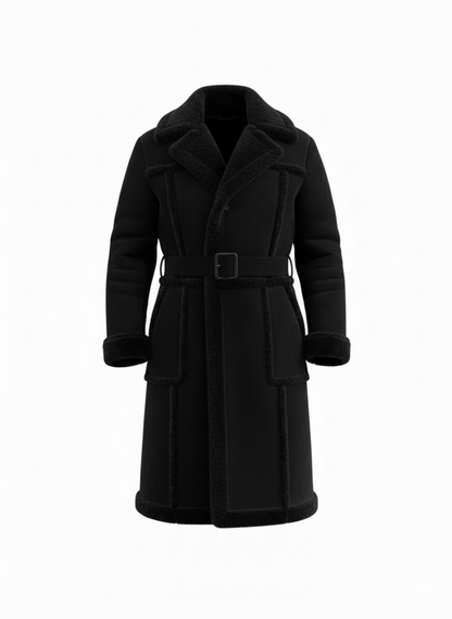 GUJRAT COAT- Fur Long Coat UNISEX