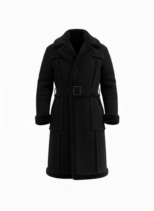 GUJRAT COAT- Fur Long Coat UNISEX