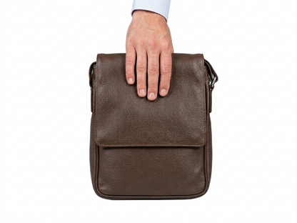 JHANG BAG Crossbody Leather Bag Best Travel Partner Unisex