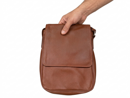 JHANG BAG Crossbody Leather Bag Best Travel Partner Unisex