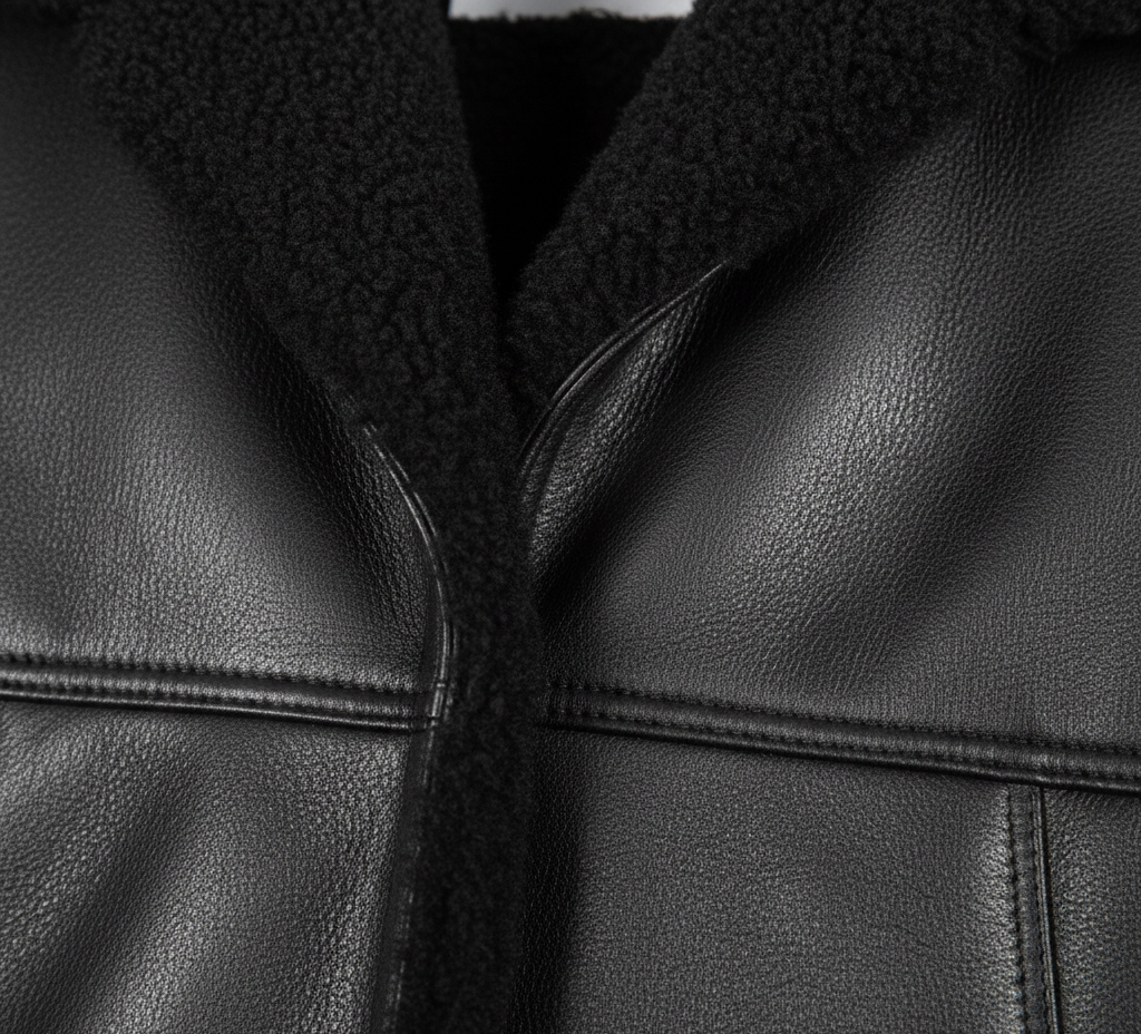 FAISALABAD COAT- Genuine Leather Fur Long Coat UNISEX