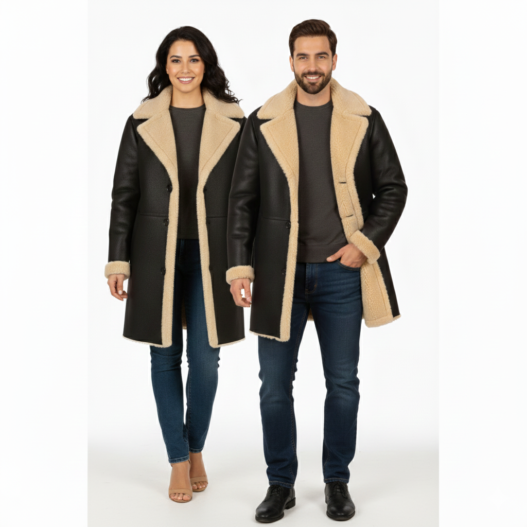 LAYYAH COAT- Fur Long Coat 2.0 UNISEX