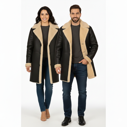 LAYYAH COAT- Fur Long Coat 2.0 UNISEX