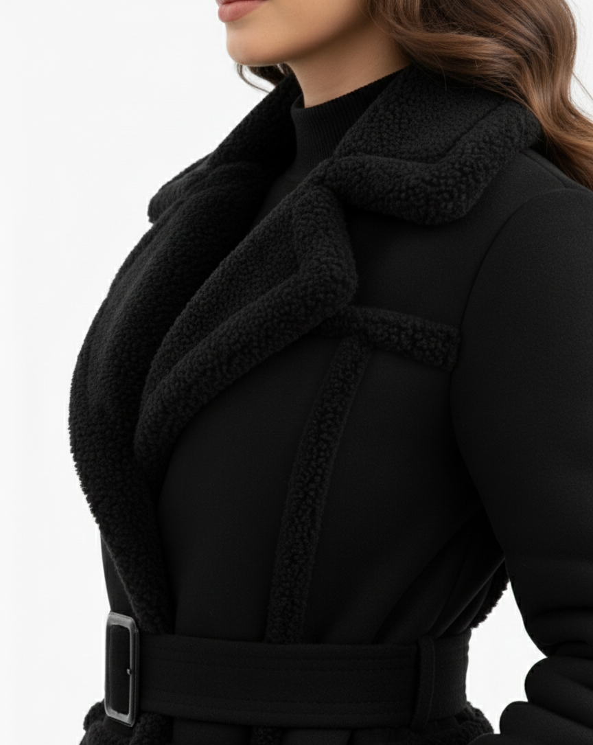 GUJRAT COAT- Fur Long Coat UNISEX