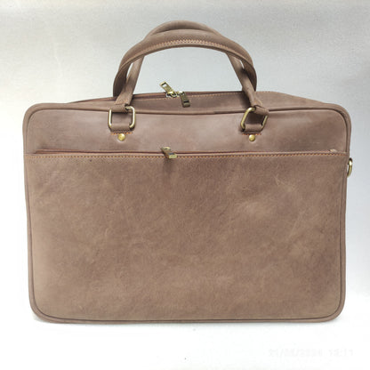 RAIWIND BAG Leather Laptop Bag Pure Handmade Leather Laptop Bag