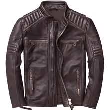 MIANWALI JACKET Genuine Leather Motorcycle Style Jacket For Men