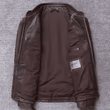 MIANWALI JACKET Genuine Leather Motorcycle Style Jacket For Men