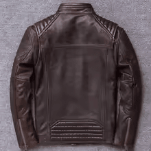 MIANWALI JACKET Genuine Leather Motorcycle Style Jacket For Men