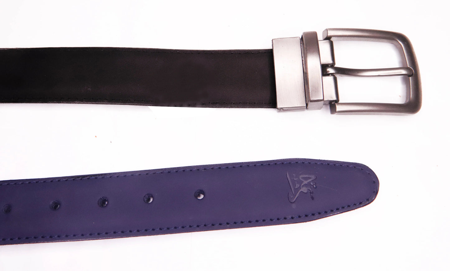 Bundle Of 4 Reversible Leather Belts