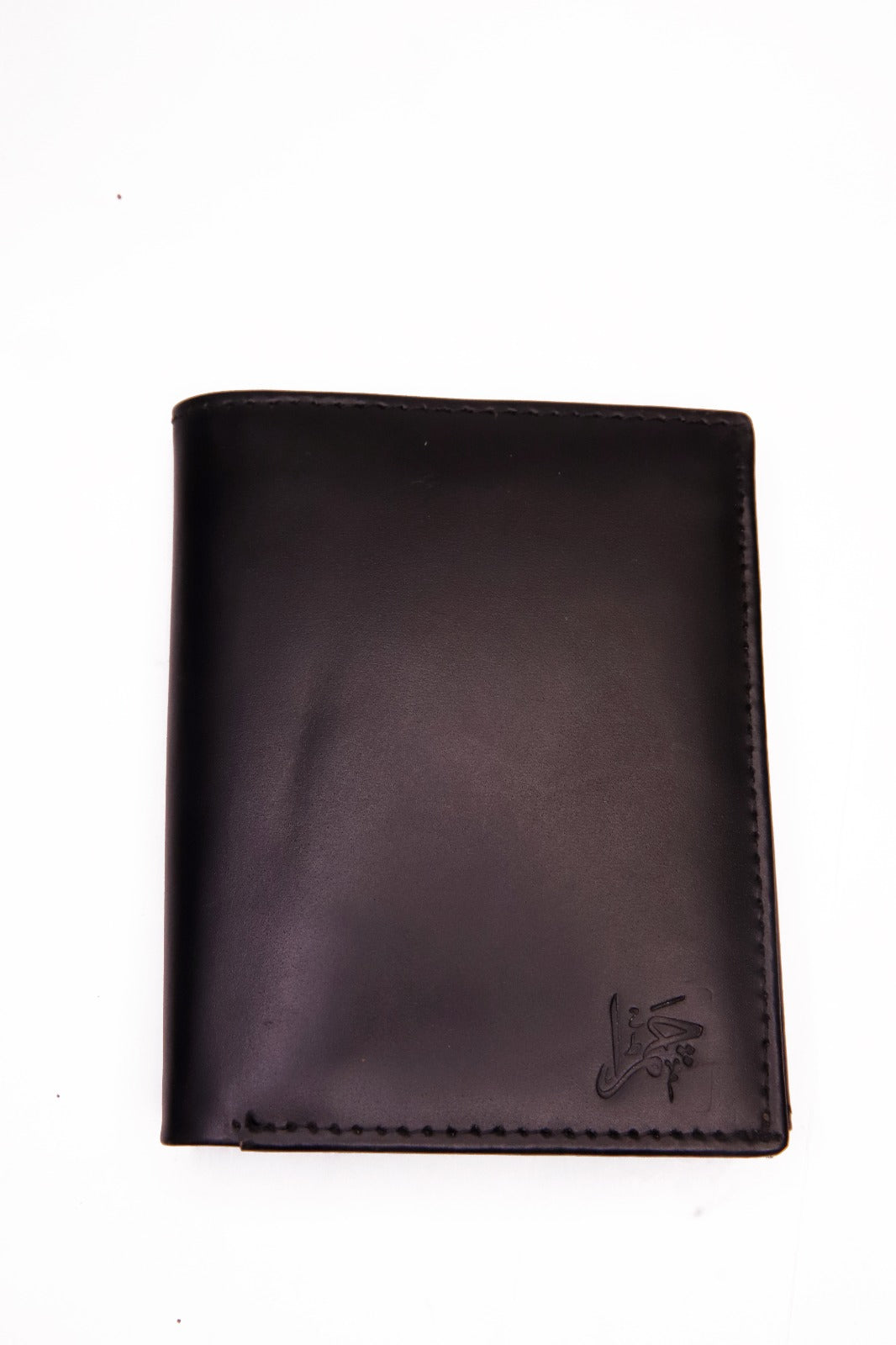 RAWALPINDI WALLET Compact Size Leather Wallet Modish Tri-Fold Leather Wallet Jet Black