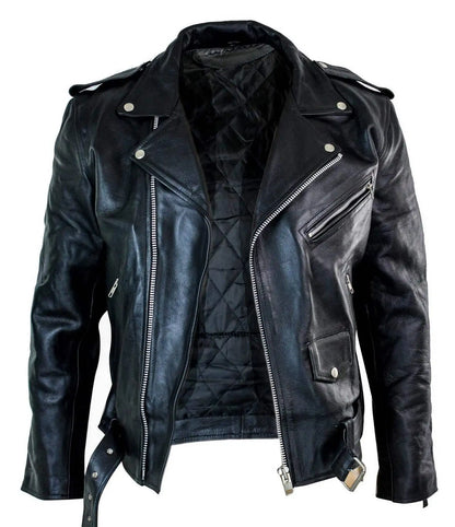 LAHORE JACKET Biker Leather Jacket For Men