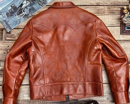 PACHANI JACKET Genuine Leather Jacket For Men In Vintage Touch