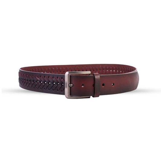 PAKISTAN BELT PRO Elegant Genuine Leather Braided Bel