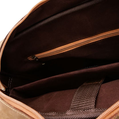 KASUR BAG, Leather Laptop Bag Crafted From Vintage Cow Leather