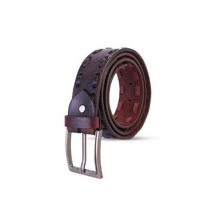 PAKISTAN BELT PRO Elegant Genuine Leather Braided Bel