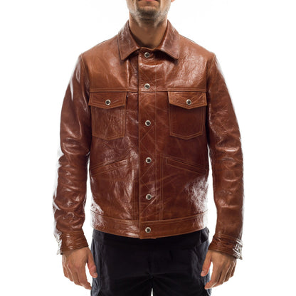 KALAR KOT JACKET Genuine Leather Motorcycle Style Jacket For Men